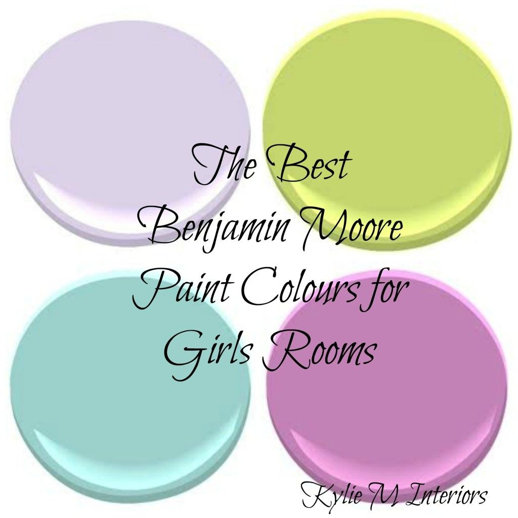 The Best Benjamin Moore Paint Colours For A Girls Room For The for proportions 1024 X 1024