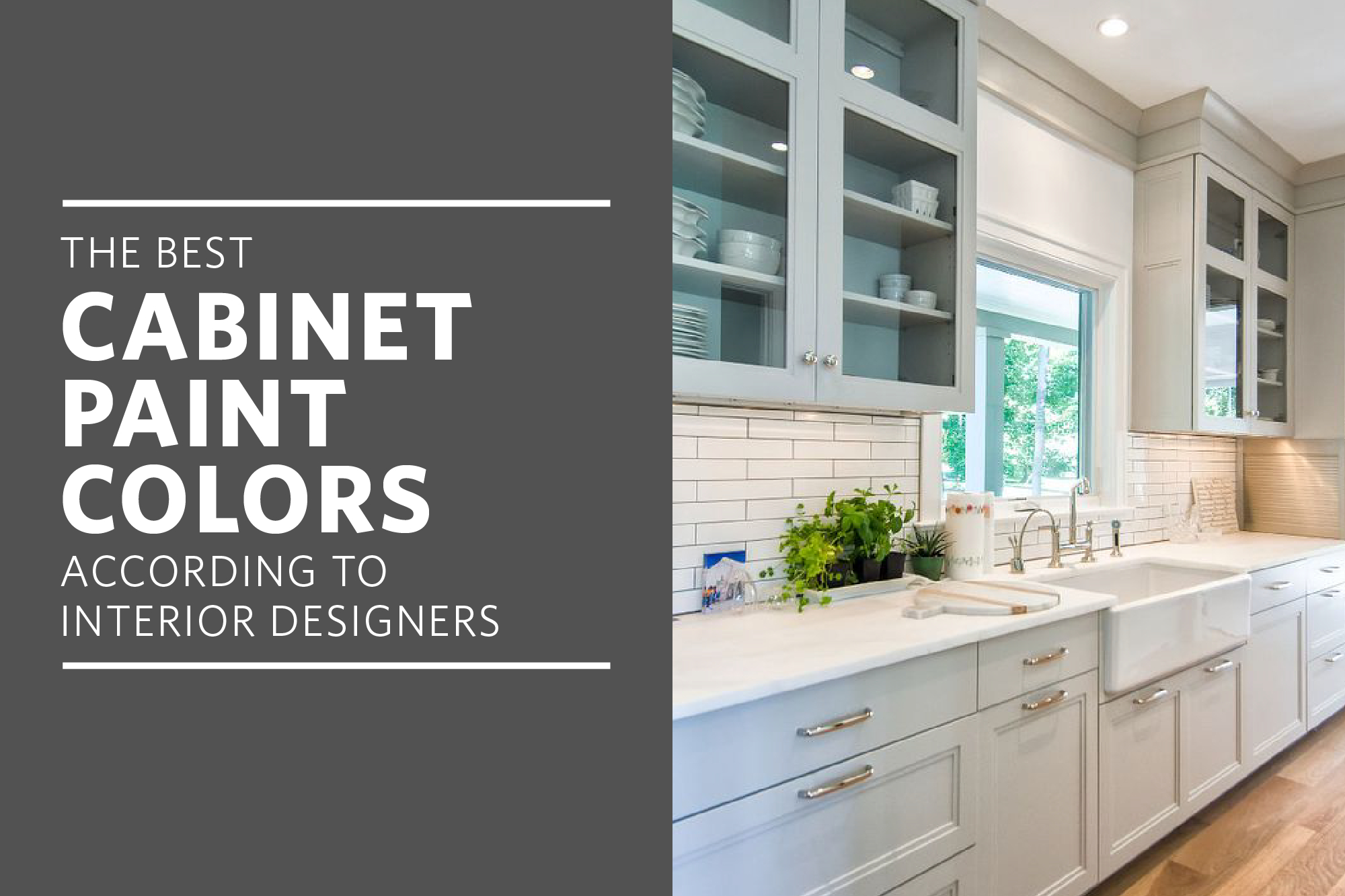 The Best Paint Colors For Kitchen Cabinets Kitchn throughout measurements 2000 X 1333