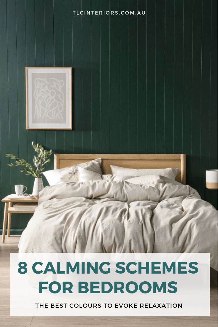 The Most Calming Bedroom Colour Schemes To Try Green Room Ideas for measurements 735 X 1102