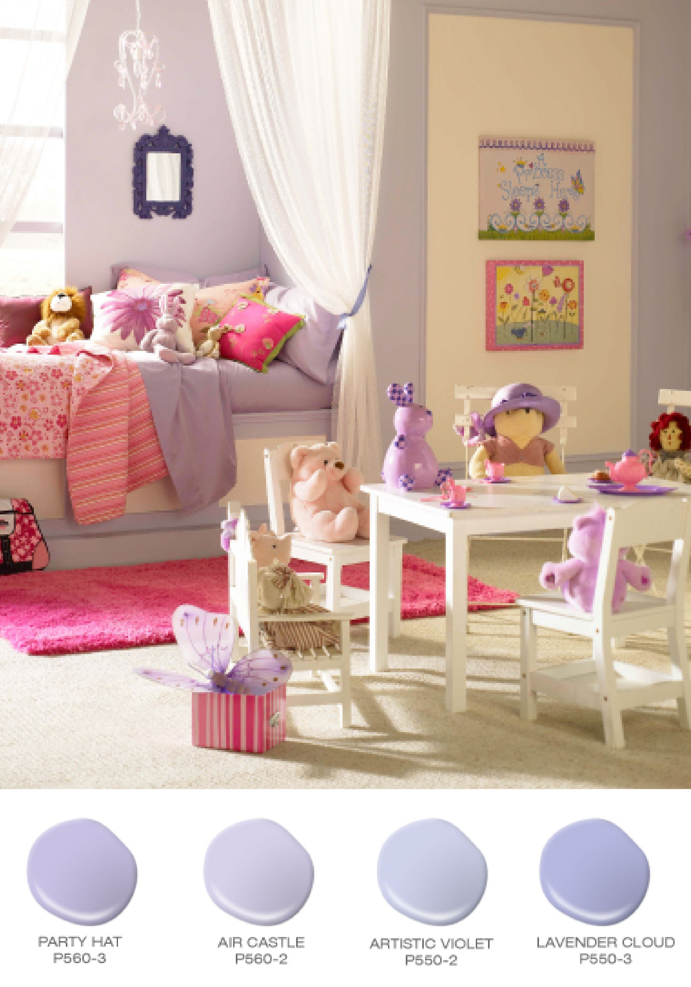 These Splendid Lavender Colors Behr Pair Perfectly With Pops Of in dimensions 2267 X 3238