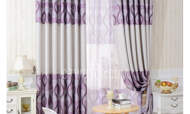 Thick Blackout Polyester Fabric Purple Color Best Bedroom Curtains with regard to sizing 888 X 888