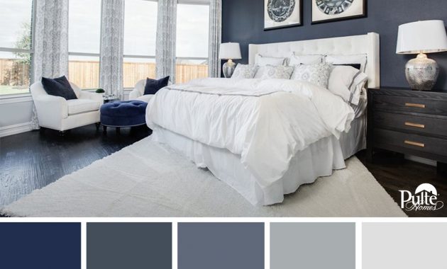 This Bedroom Design Has The Right Idea The Rich Blue Color Palette for dimensions 1200 X 1200