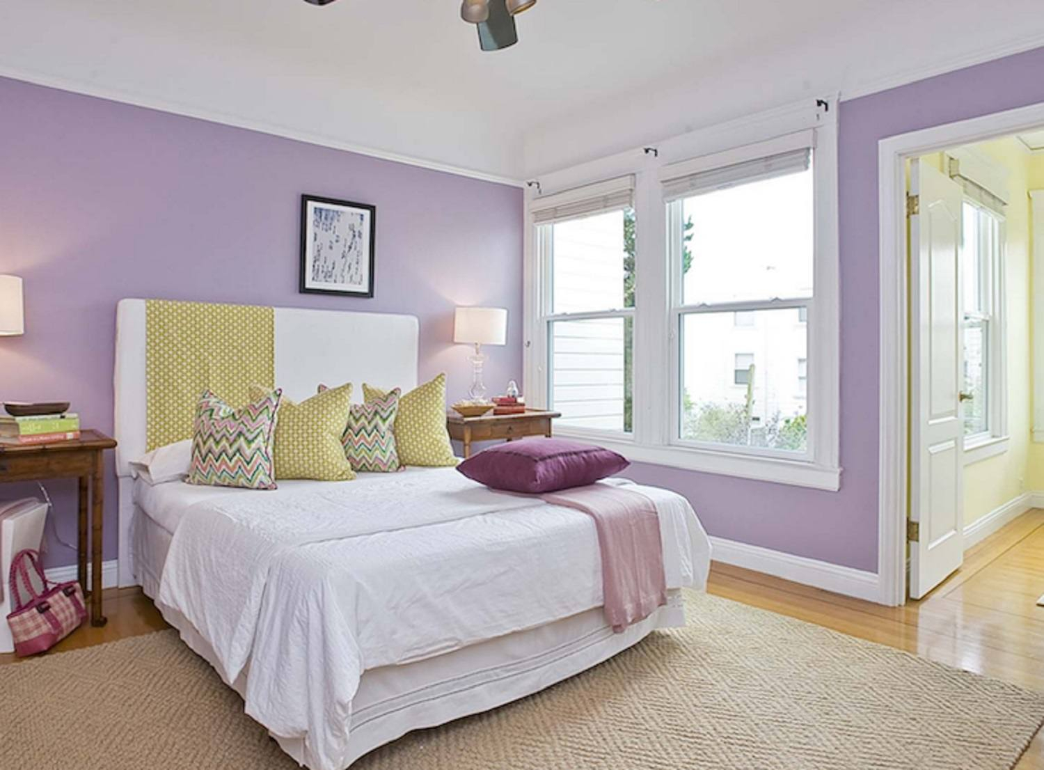 Tips And Photos For Decorating The Bedroom With Lavender for measurements 1500 X 1106