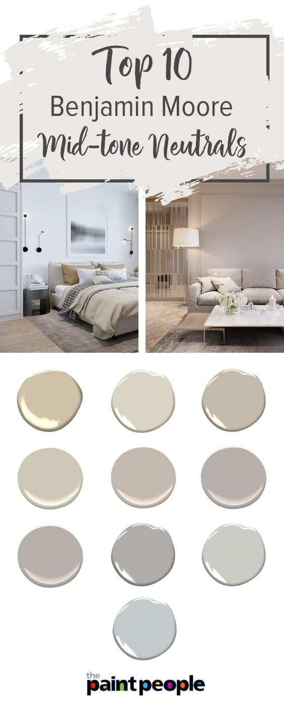 Top 10 Benjamin Moore Mid Tone Neutrals The Paint People Neutral for proportions 564 X 1403