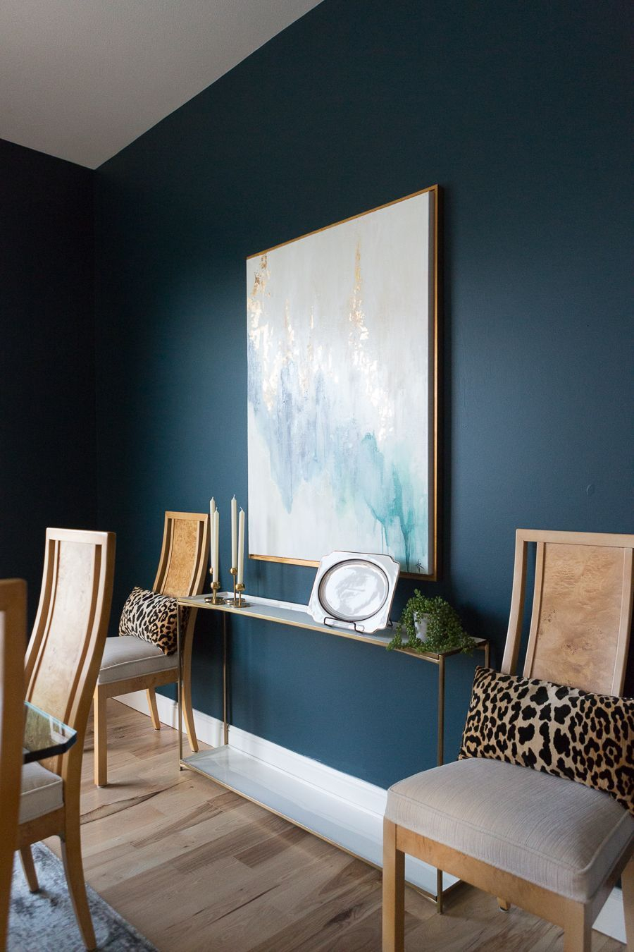 Top 3 Blue Green Paint Colors For Dark And Dramatic Walls Dine within proportions 900 X 1350