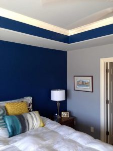 Two Colour Wall Paint Hometheaterdiycheap Home Theater Bedroom with regard to dimensions 1200 X 1600