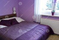 Violet Bedroom Stock Photo Image Of Color Double Home 5824316 pertaining to dimensions 1300 X 1065