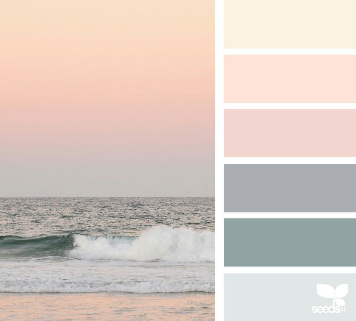 Watery Sunrise Color Inspiration In 2019 Bedroom Colors Color for proportions 1205 X 1088