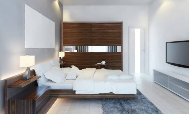 Wow 101 Sleek Modern Master Bedroom Ideas 2019 Photos for size 1183 X 887