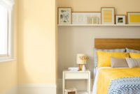 Yellow Bedroom Painted With Crown Matt Emulsion In Gentle Yellow regarding dimensions 4096 X 6144