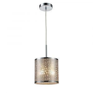 1 Light Polished Stainless Steel Pendant Products intended for measurements 1000 X 1000