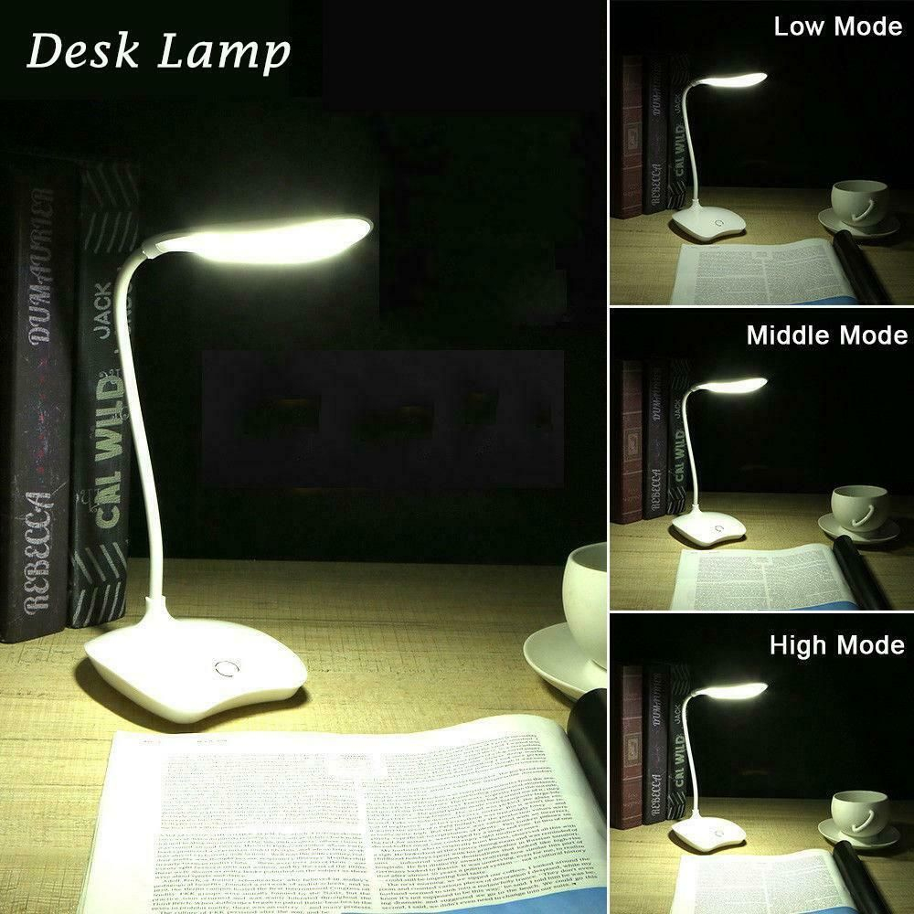 14 Led Desk Lamps 6000k Reading Light 3 Mode Flexible Table pertaining to measurements 1000 X 1000