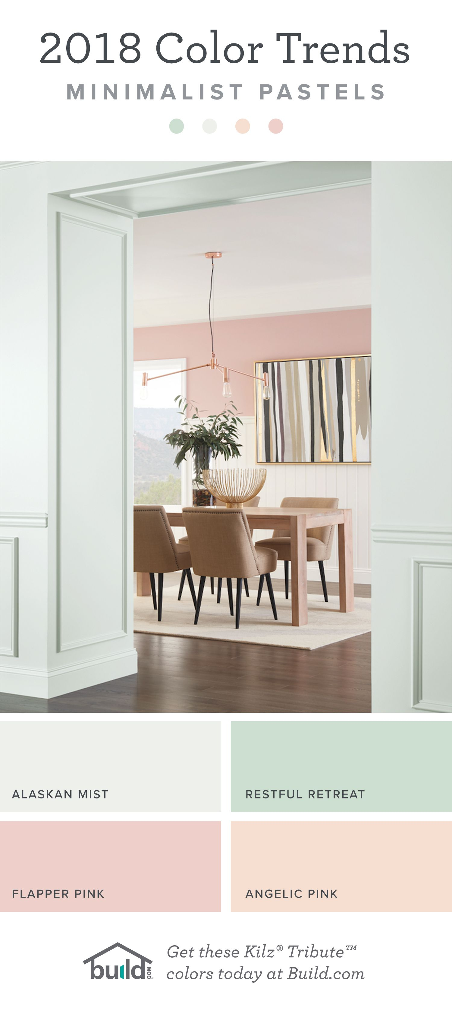 2018 Paint Color Trends Minimalist Pastels Trending within sizing 1500 X 3363