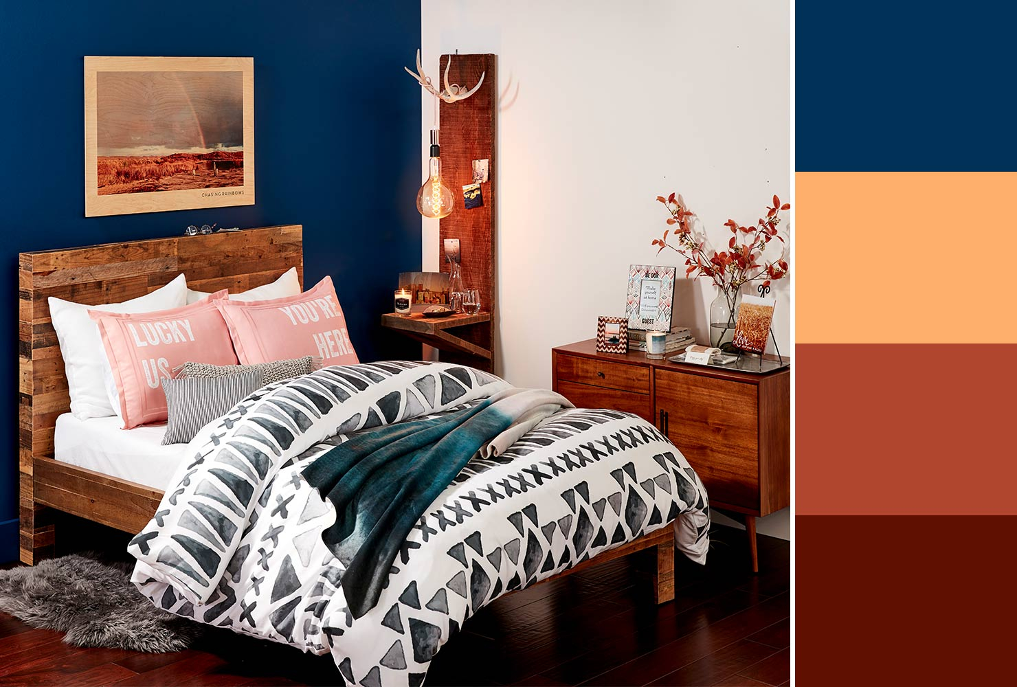 27 Bedroom Color Combinations For Every Style Shutterfly within proportions 1480 X 1000