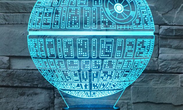 3d Star Wars Death Star Led Desk Lamp Night Light Touch Switch regarding proportions 950 X 950