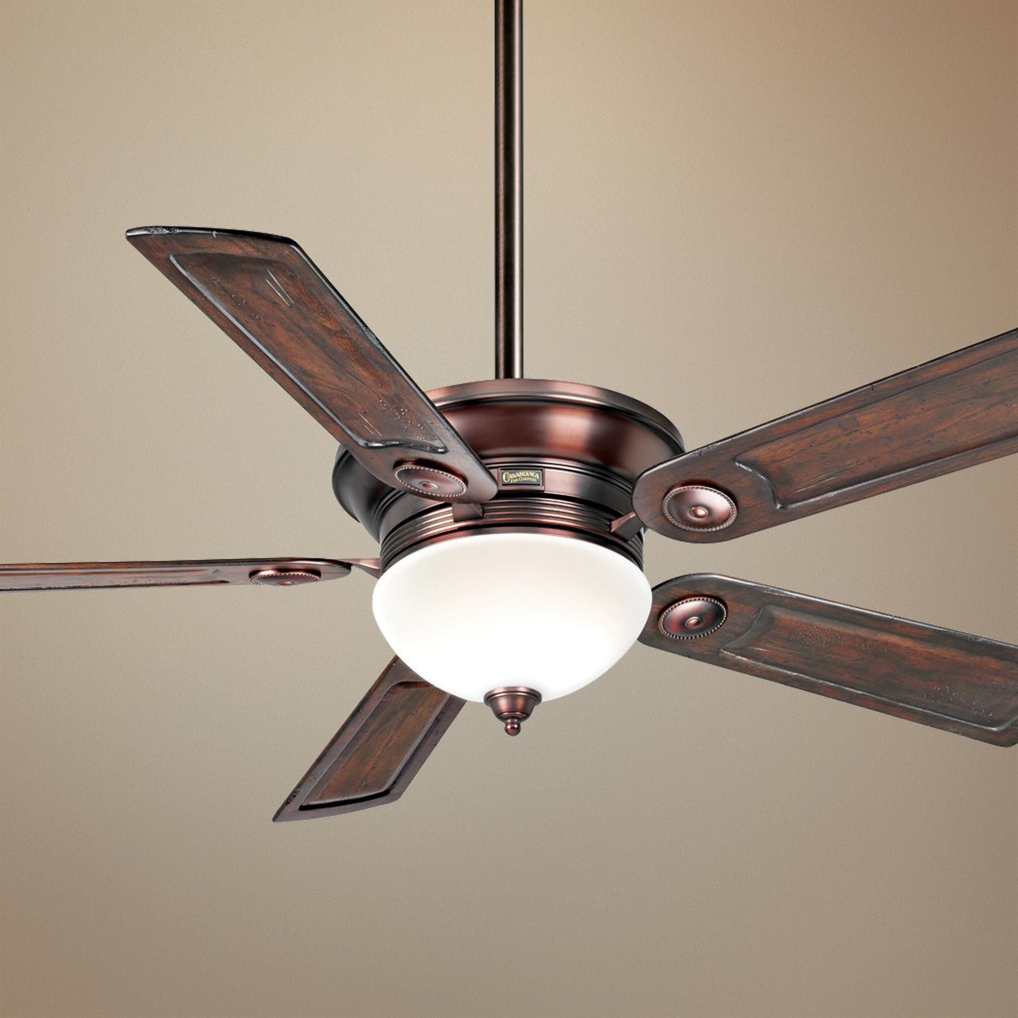 54 Casablanca Whitman Cherry Bronze Ceiling Fan intended for proportions 2000 X 2000