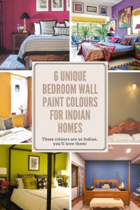 6 Unique Bedroom Wall Paint Colours That Work For Indian regarding sizing 735 X 1102