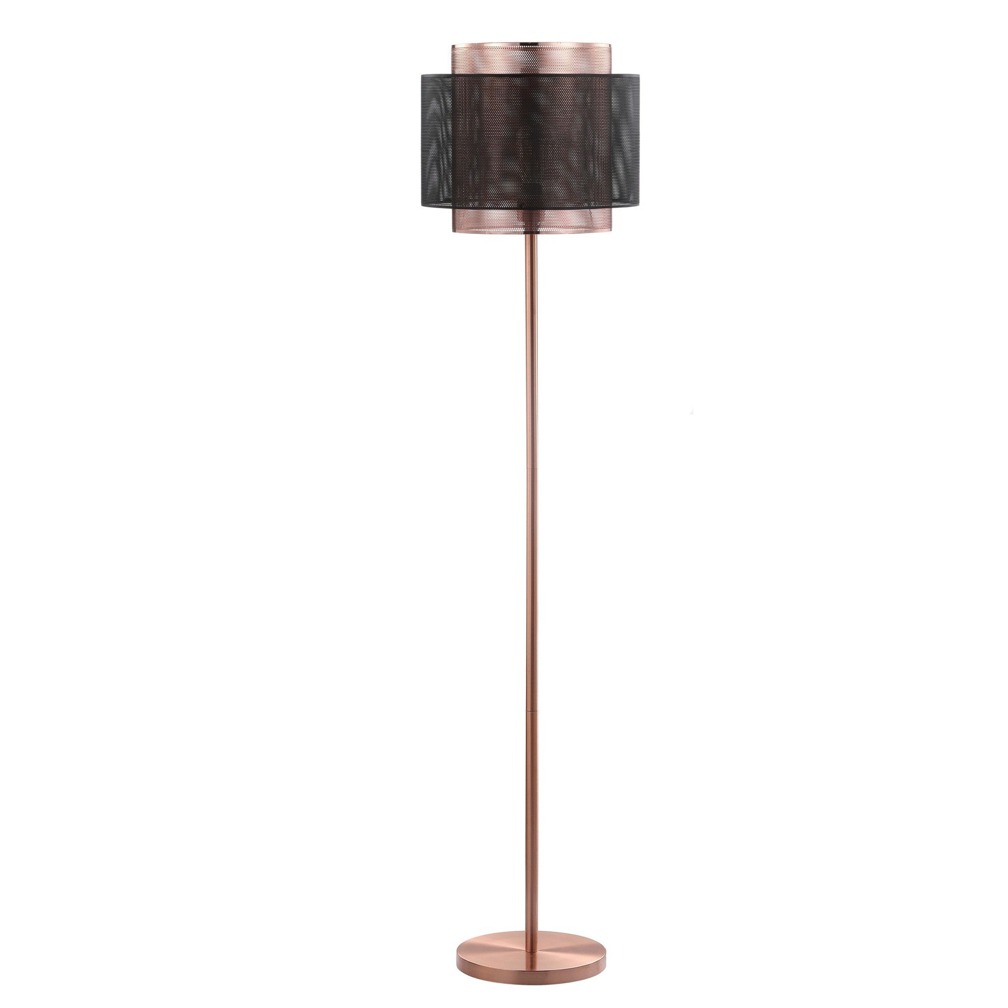 605 Tribeca Metal Led Floor Lamp Copper Includes Energy throughout proportions 2000 X 2000