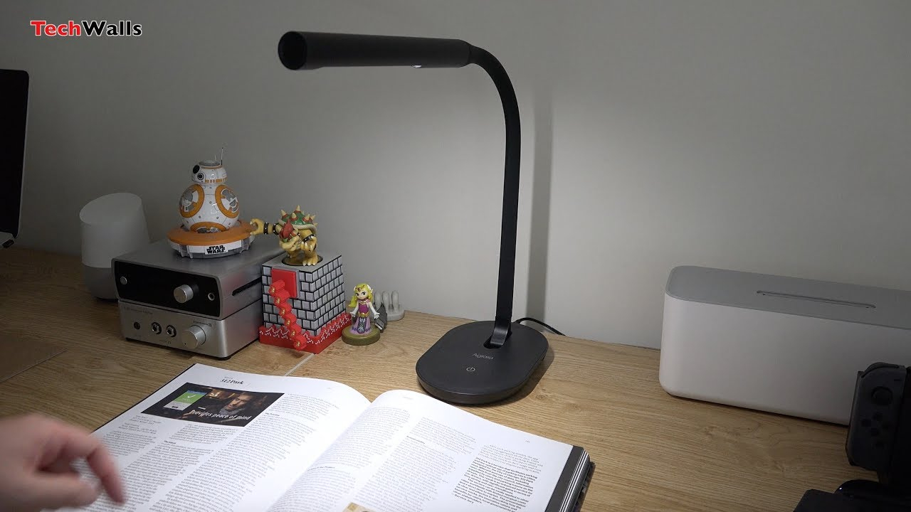 Aglaia Led Desk Lamp Review Eye Care Dimmable Reading Light with sizing 1280 X 720