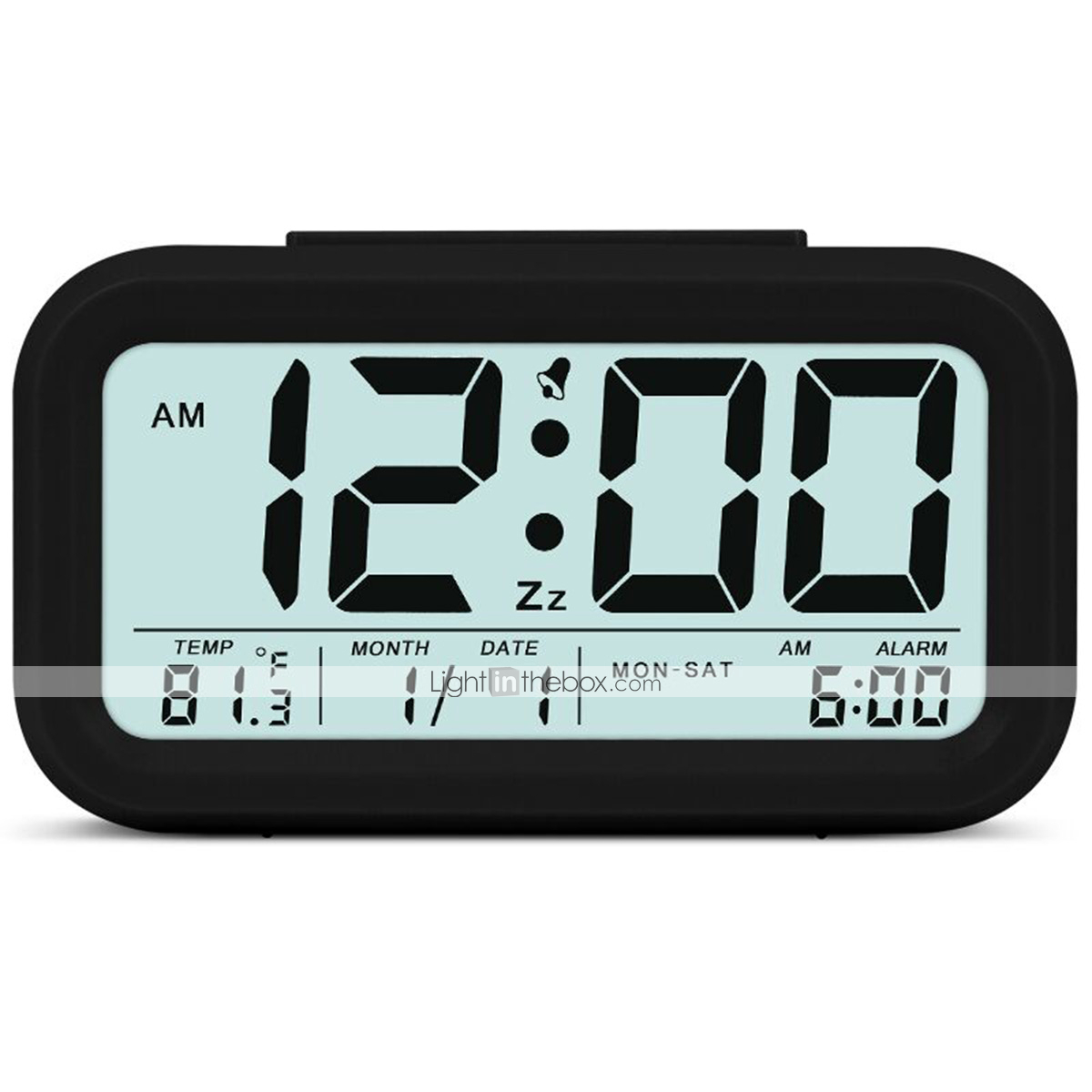 Alarm Clock Led Plastics Led 1 Pcs 7317425 2019 1403 within proportions 1200 X 1200