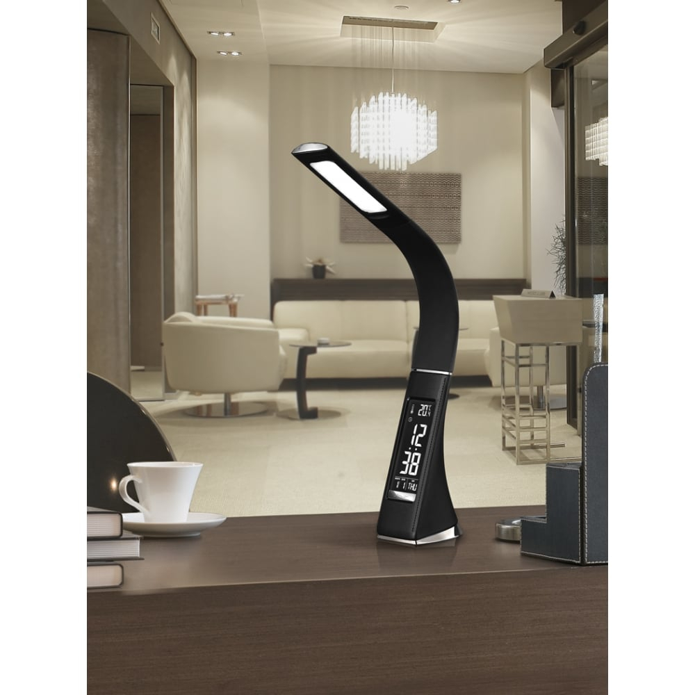 Alive Led Table Lamp Black throughout measurements 1000 X 1000