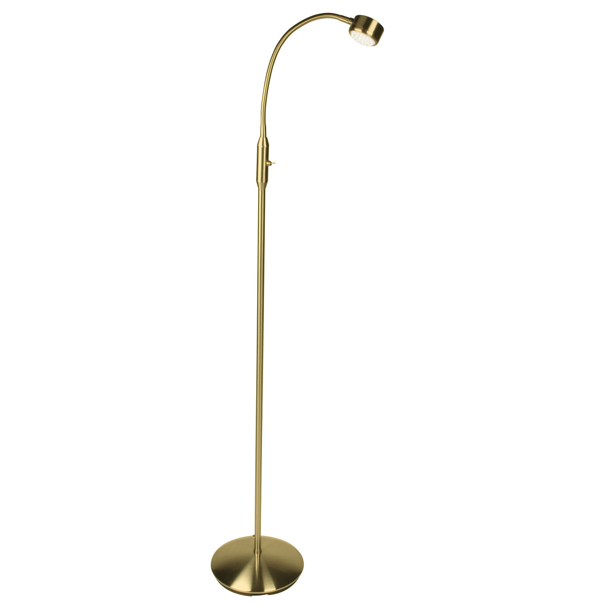 Amazing Floor Standing Reading Lamp Chrome Adjustable W O intended for size 1250 X 1250