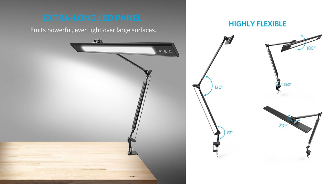 Anker Lumos E2 Led Desktop Lamp Product Review for size 1280 X 720