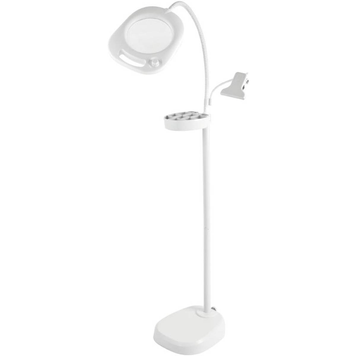 Attractive Daylight Floor Standing Lamp With Magnifier in sizing 1200 X 1200