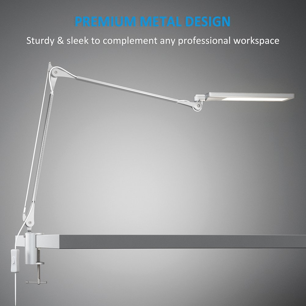 B E430 Metal Architect Swing Arm Desk Lamp Dimmable Led for sizing 1001 X 1001