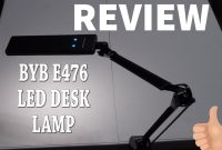 B E476 Review Metal Architect Swing Arm Led Desk Lamp intended for measurements 1280 X 720