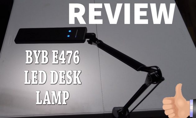 B E476 Review Metal Architect Swing Arm Led Desk Lamp intended for measurements 1280 X 720