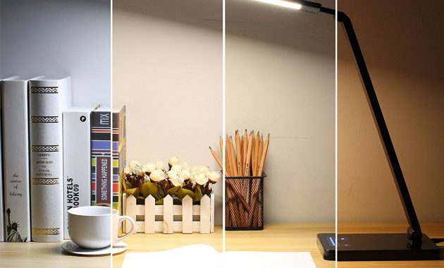 B Metallic Dimmable Led Desk Lamp Eye Caring Table Lamp intended for sizing 1500 X 1500