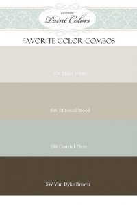 Beachy Paint Color Combos All Sherwin Williams Thinking Of within sizing 736 X 1103