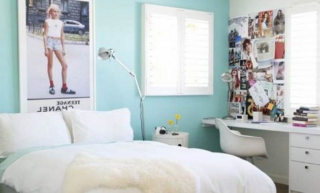 Bedroom Calming Blue Paint Colors For Small Teen Bedroom with sizing 1024 X 1365