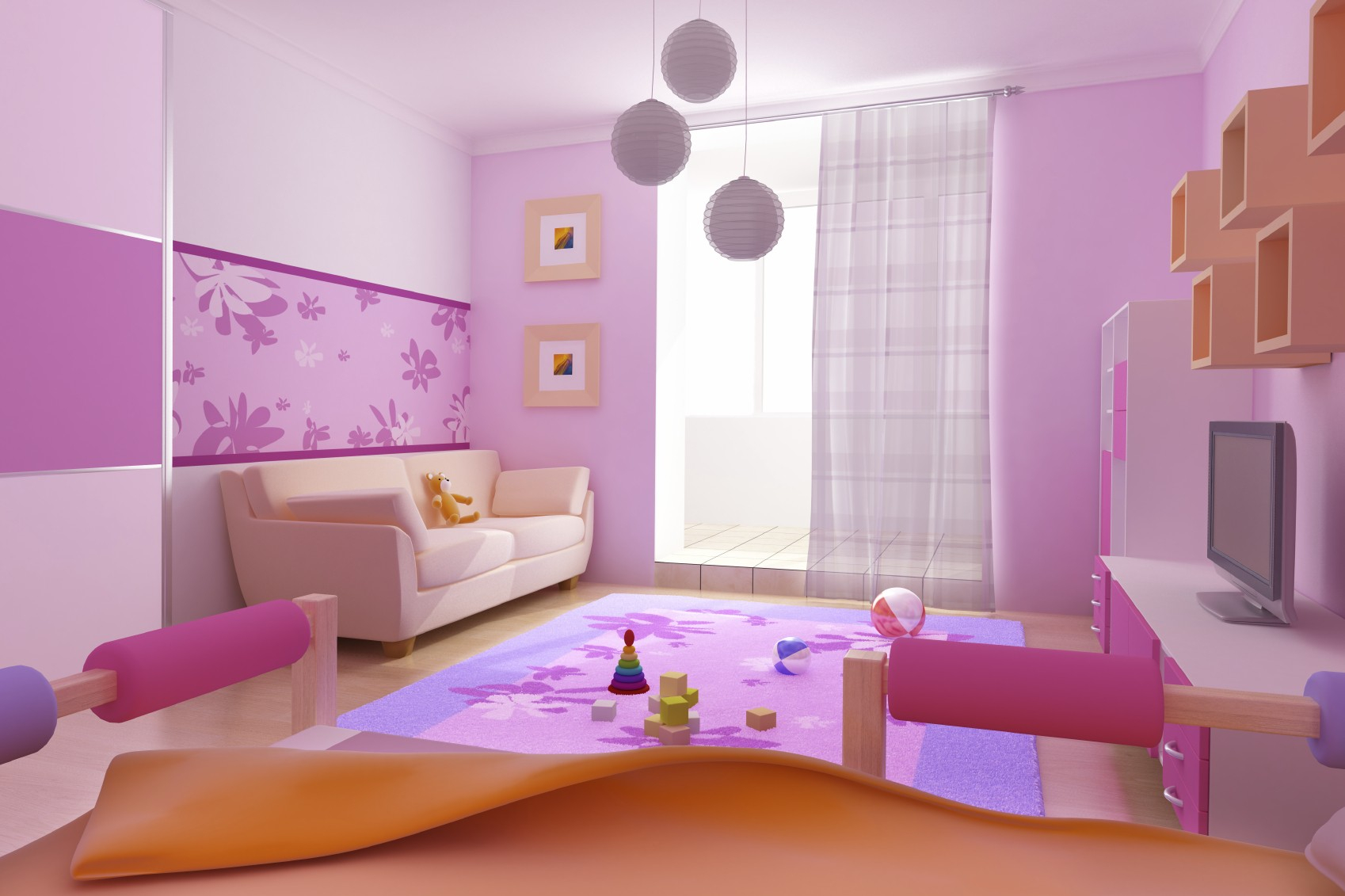 Bedroom Captivating Kids Room Decorating Ideas With with size 1698 X 1131