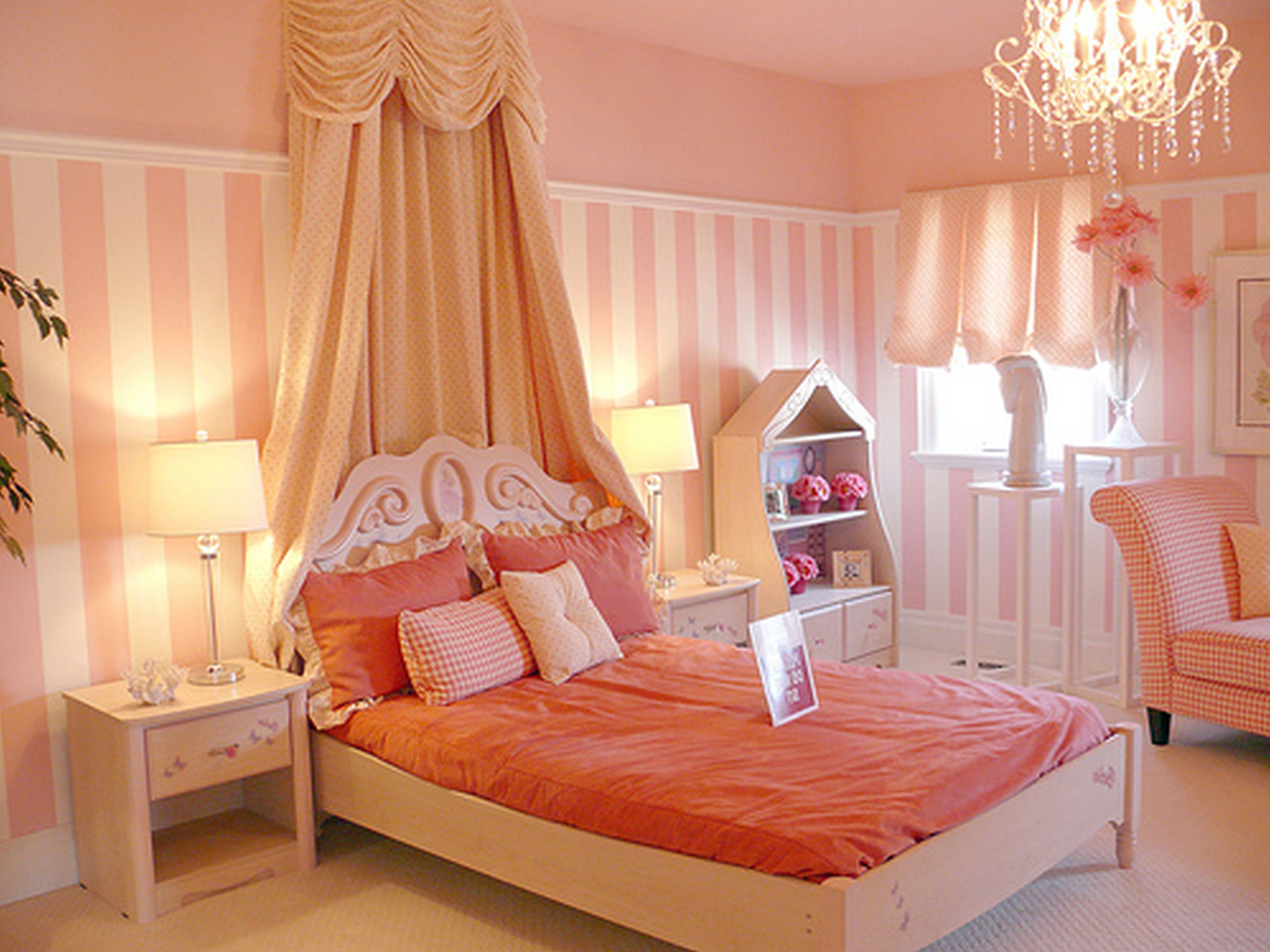 Bedroom Girl Bedroom Ideas Painting Crystal Chandeliers in sizing 5000 X 3750