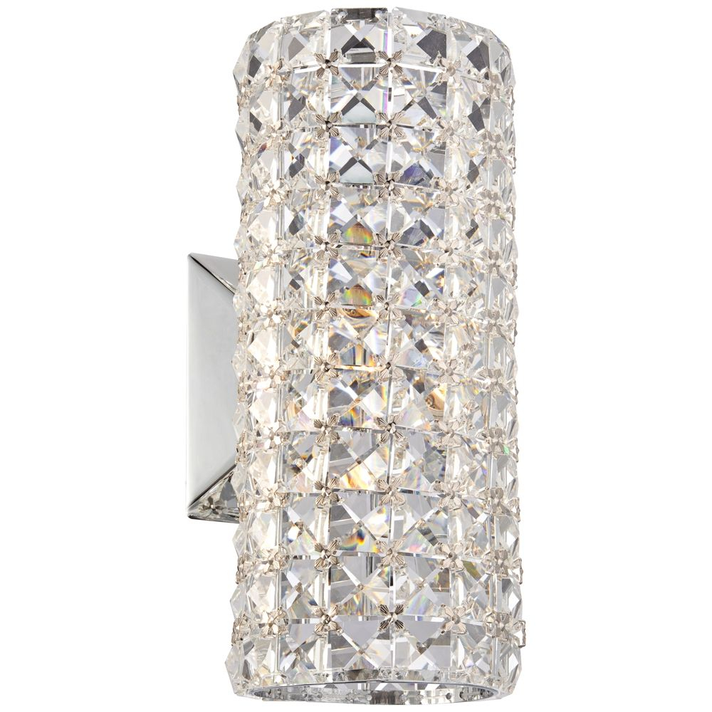 Bernadette 10 14 High Crystal Cylinder Wall Sconce Style regarding size 1000 X 1000