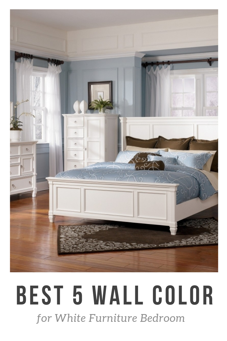Best 5 Wall Color For White Furniture Bedroom White regarding size 735 X 1102