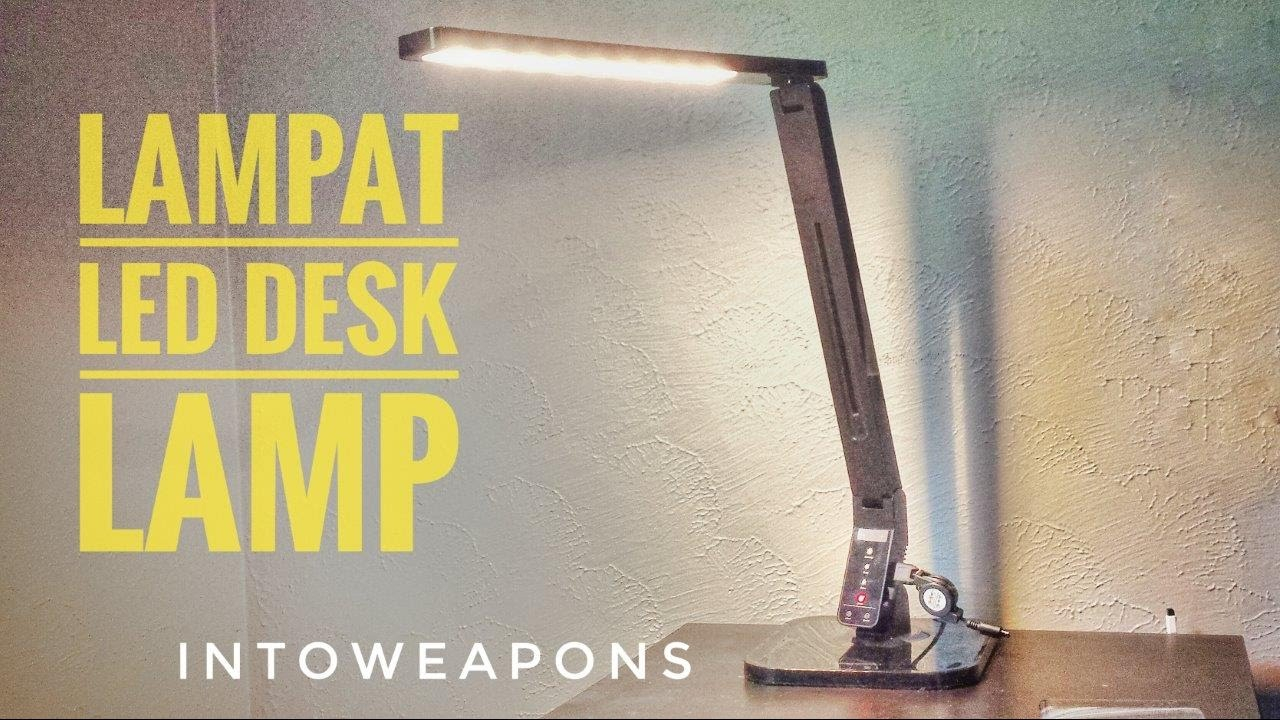 Best Led Desk Lamp 2018 Lampat Led Light Review intended for size 1280 X 720