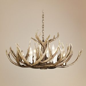 Big Sky Twelve Light Elk Antler Chandelier Antler pertaining to proportions 2440 X 2440