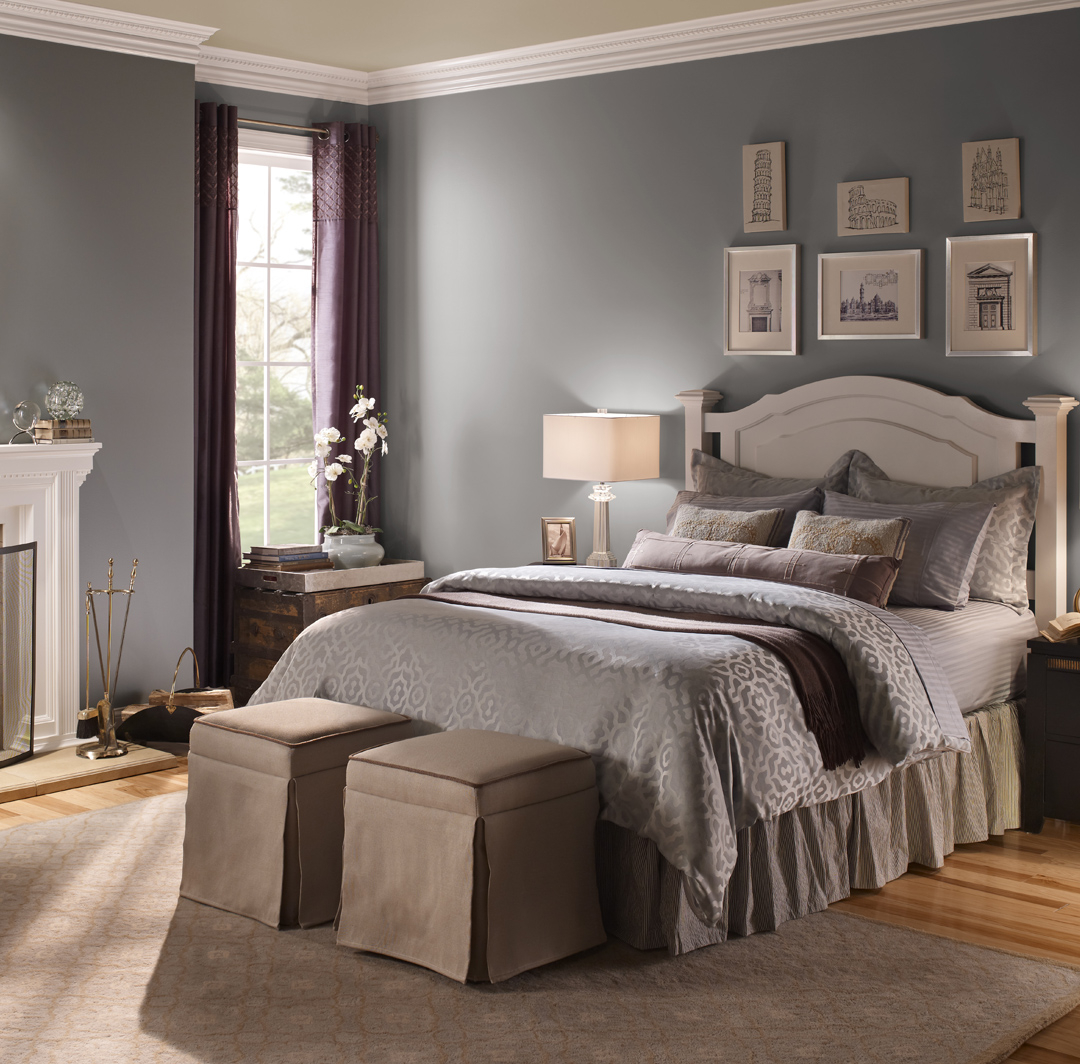 Blue Bedroom Walls Ideas And Inspirational Paint Colors Behr in size 1080 X 1064