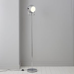 Bobo Silver Chrome Effect Floor Lamp Departments Diy At pertaining to size 3000 X 3000