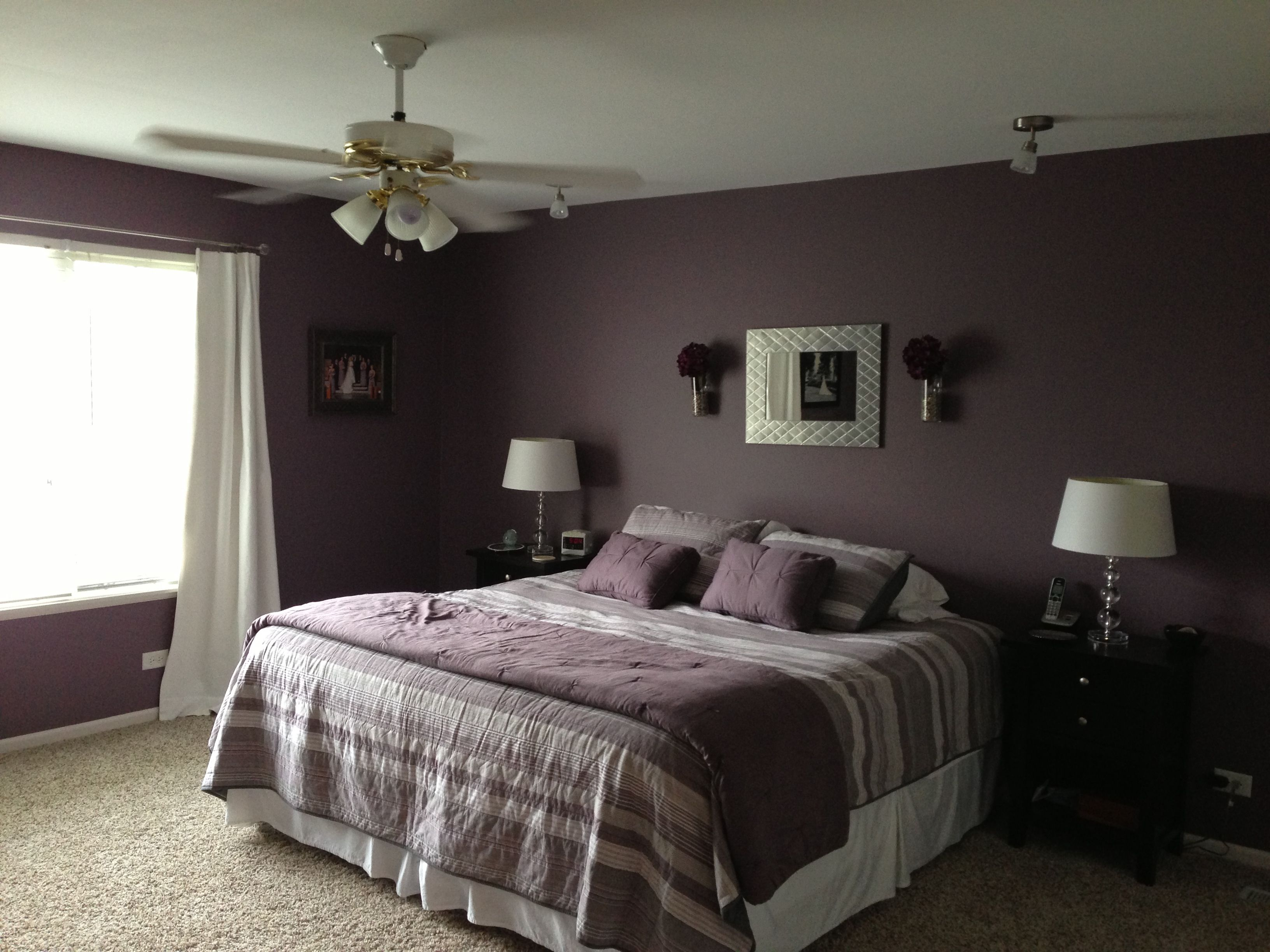 Bold Color For The Bedroombehr Wine Frost Bedroom intended for measurements 3264 X 2448
