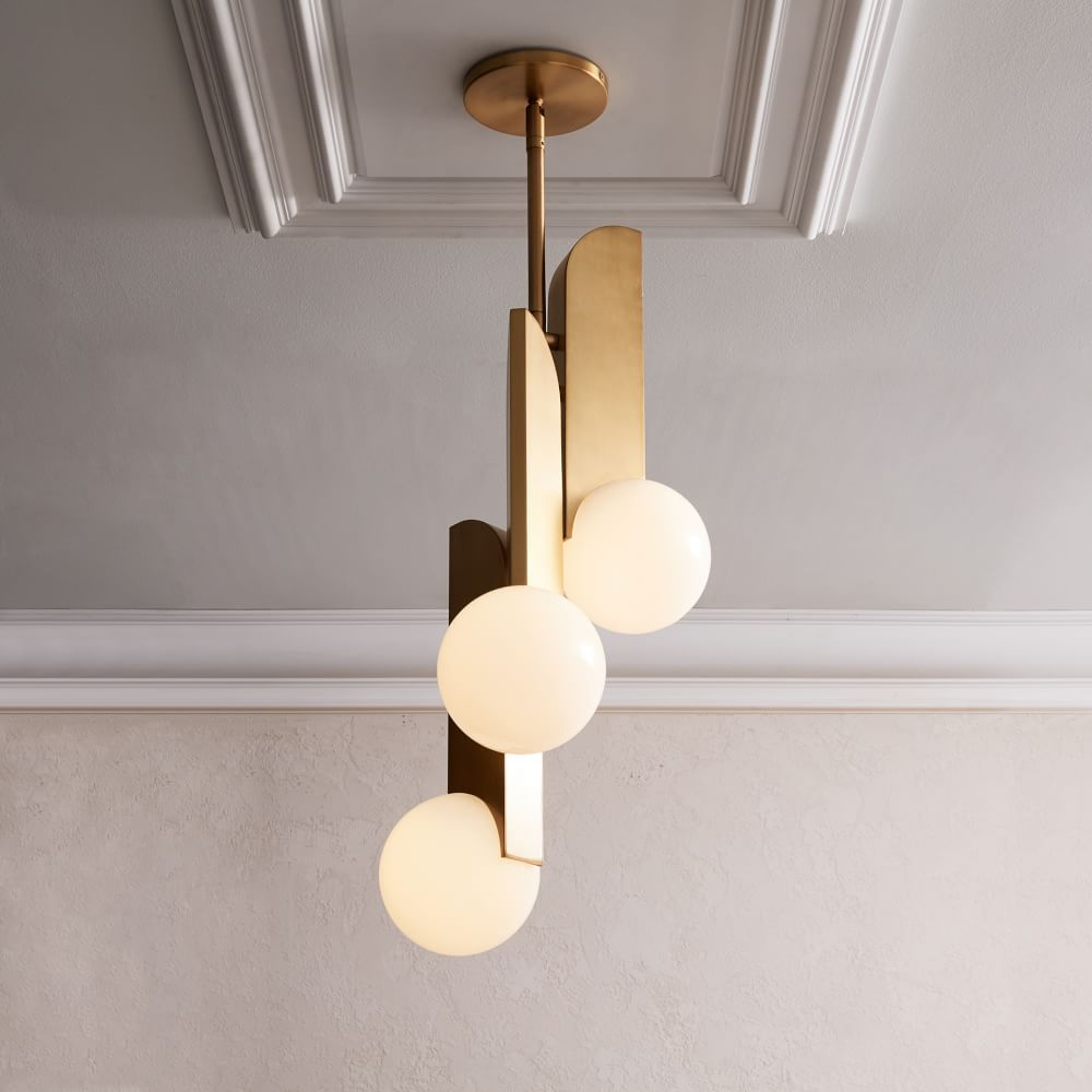 Bower Chandelier 3 Light Antique Brass In 2019 Led throughout proportions 1000 X 1000