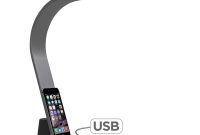 Brooklyn Mighty Bright Lux Led And Usb Desk Lamp In Black intended for sizing 1000 X 1000