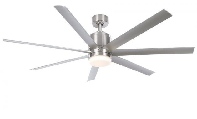 Brushed Nickel Ceiling Fan With Black Blades Crazymbaclub inside sizing 900 X 900