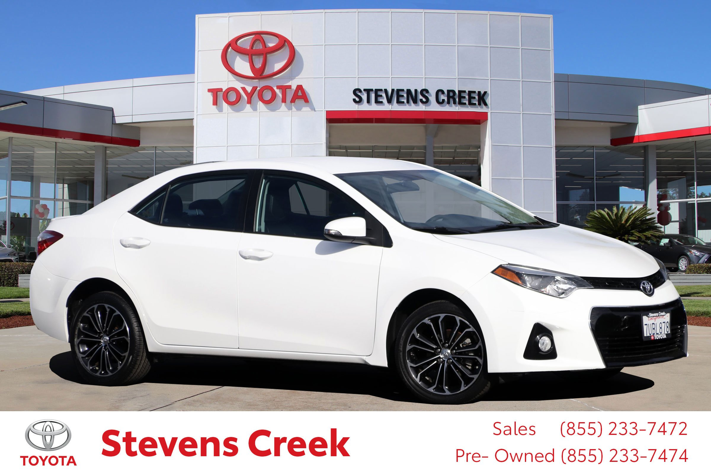 Certified Pre Owned 2016 Toyota Corolla S Plus Sedan Fwd 4dr Car within measurements 2400 X 1600