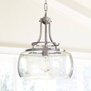 Charleston 13 12 Wide Brushed Nickel Led Pendant Light in sizing 1998 X 2000