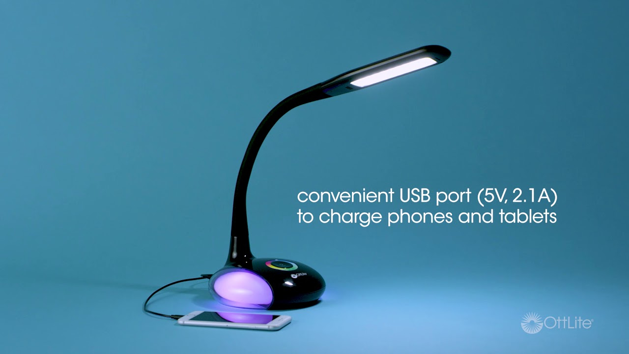 Color Spectrum Led Desk Lamp With Usb for sizing 1280 X 720