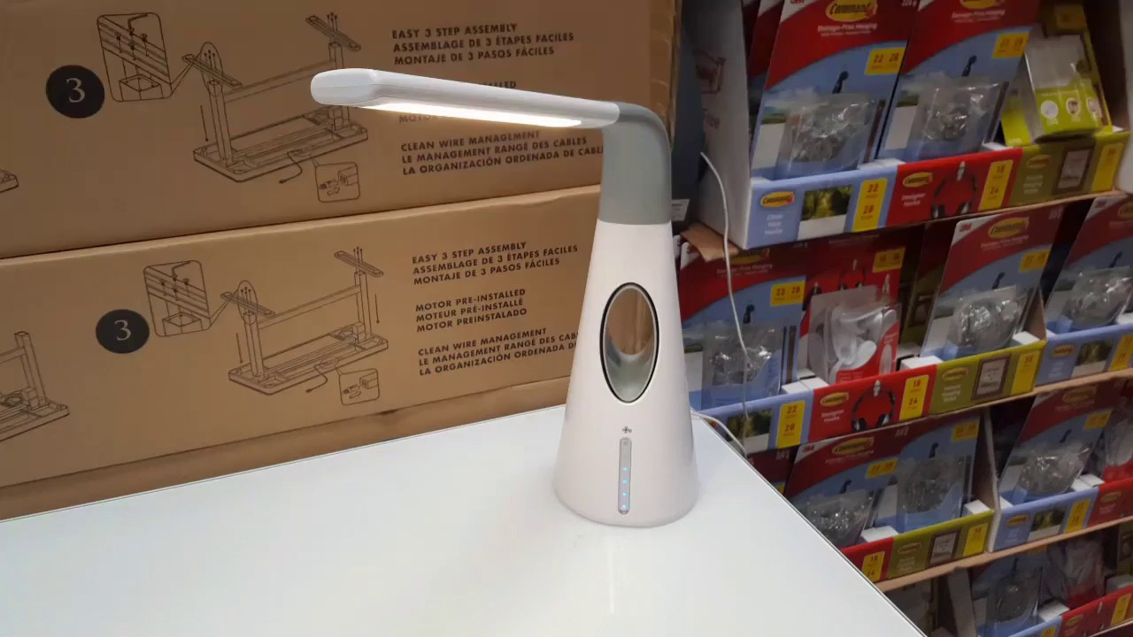 Costco Led Desk Lamp With Bladeless Fan 29 in sizing 1280 X 720
